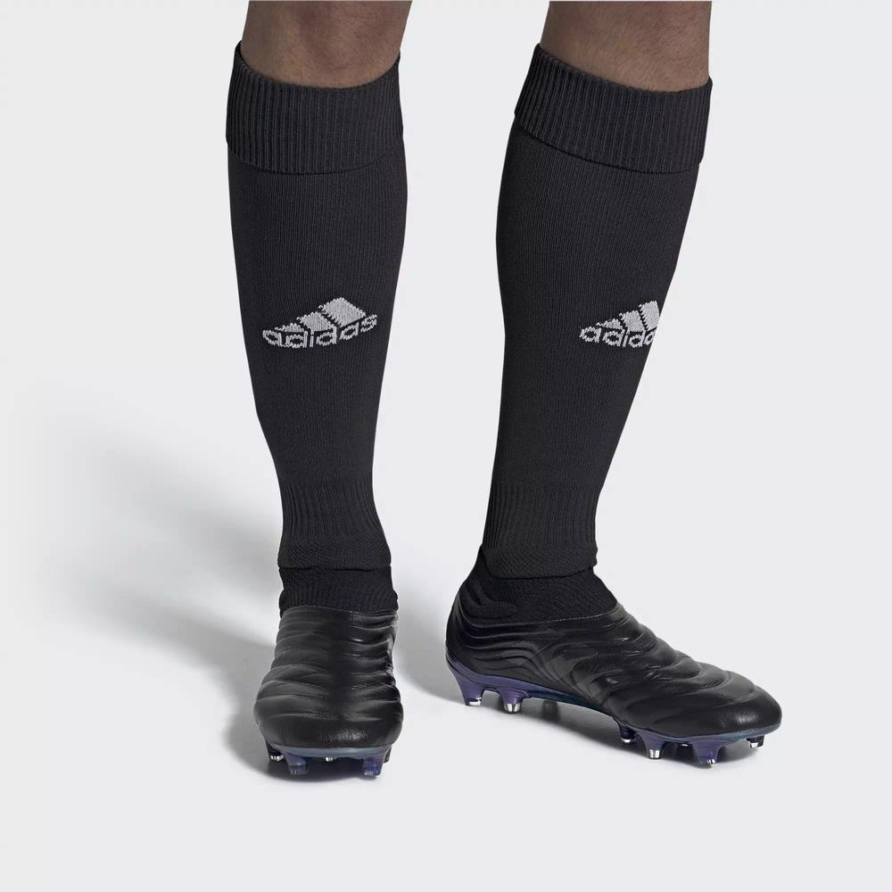 Adidas Copa 19+ Firm Ground Tacos de Futbol Negros Para Mujer (MX-15714)